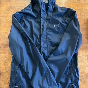 Under Armour Men's Black Rain Jacket